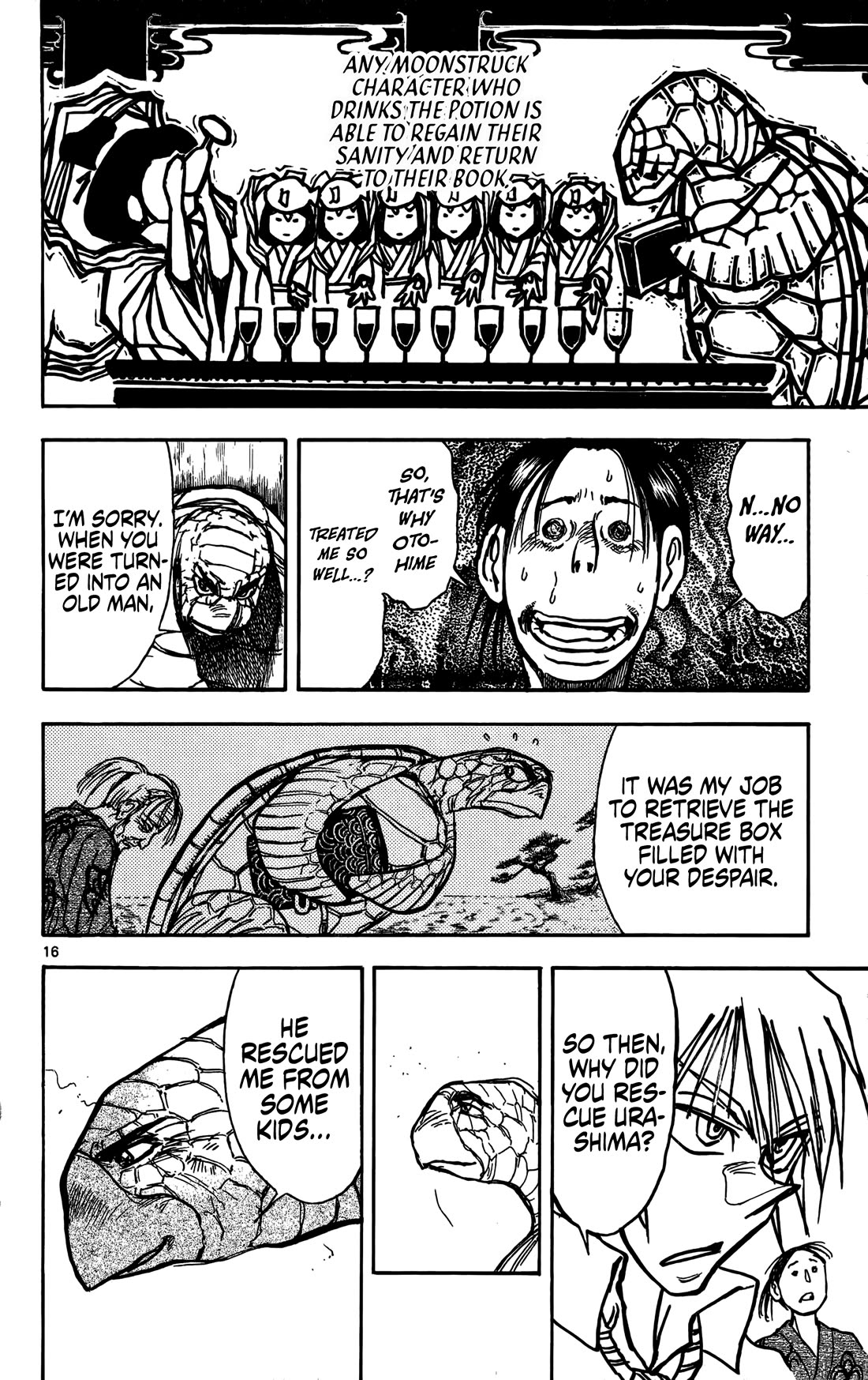 Moonlight Act Chapter 60 page 17 - Chapter 60: Article 16 - A Dog of Flanders and Urashima Taro Part 02 - The Cure for a Moonstrike