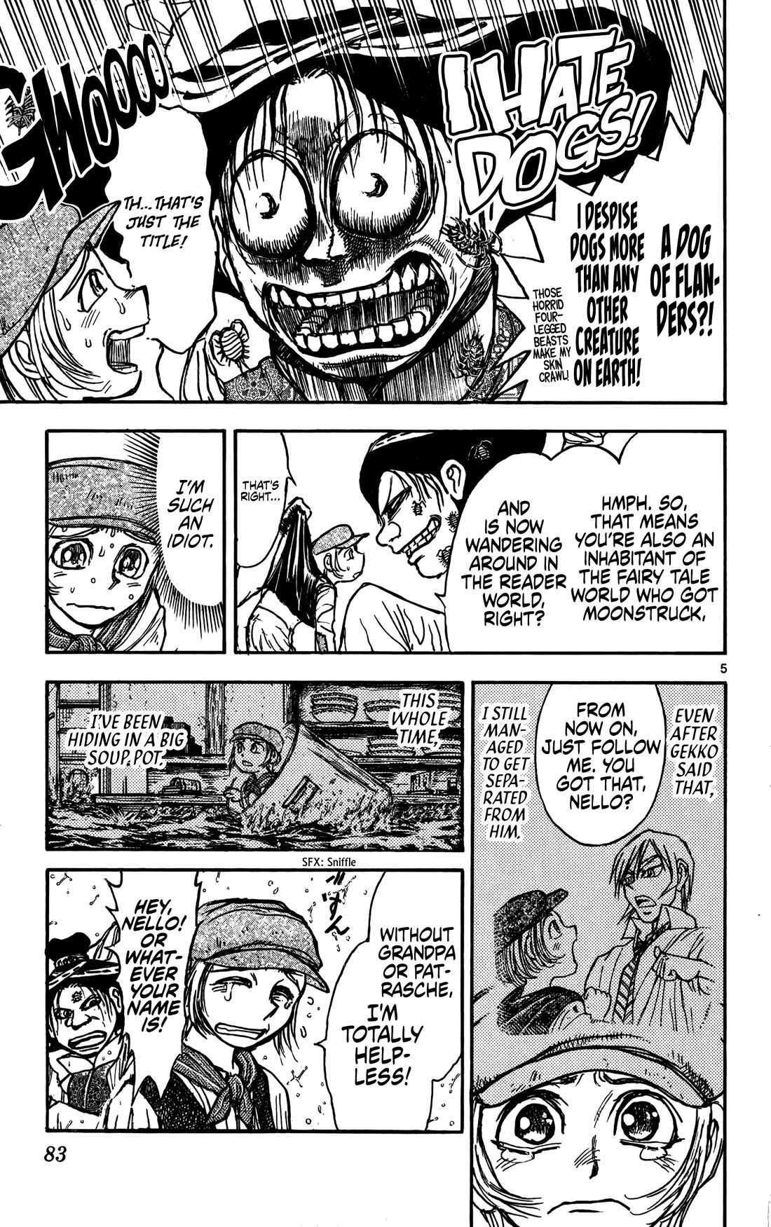 Moonlight Act Chapter 60 page 6 - Chapter 60: Article 16 - A Dog of Flanders and Urashima Taro Part 02 - The Cure for a Moonstrike