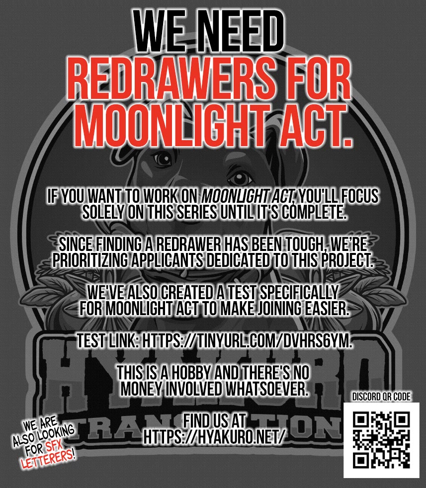 Moonlight Act Chapter 61 page 1 - Chapter 61: Article 16 - A Dog of Flanders and Urashima Taro Part 03 - Escape
