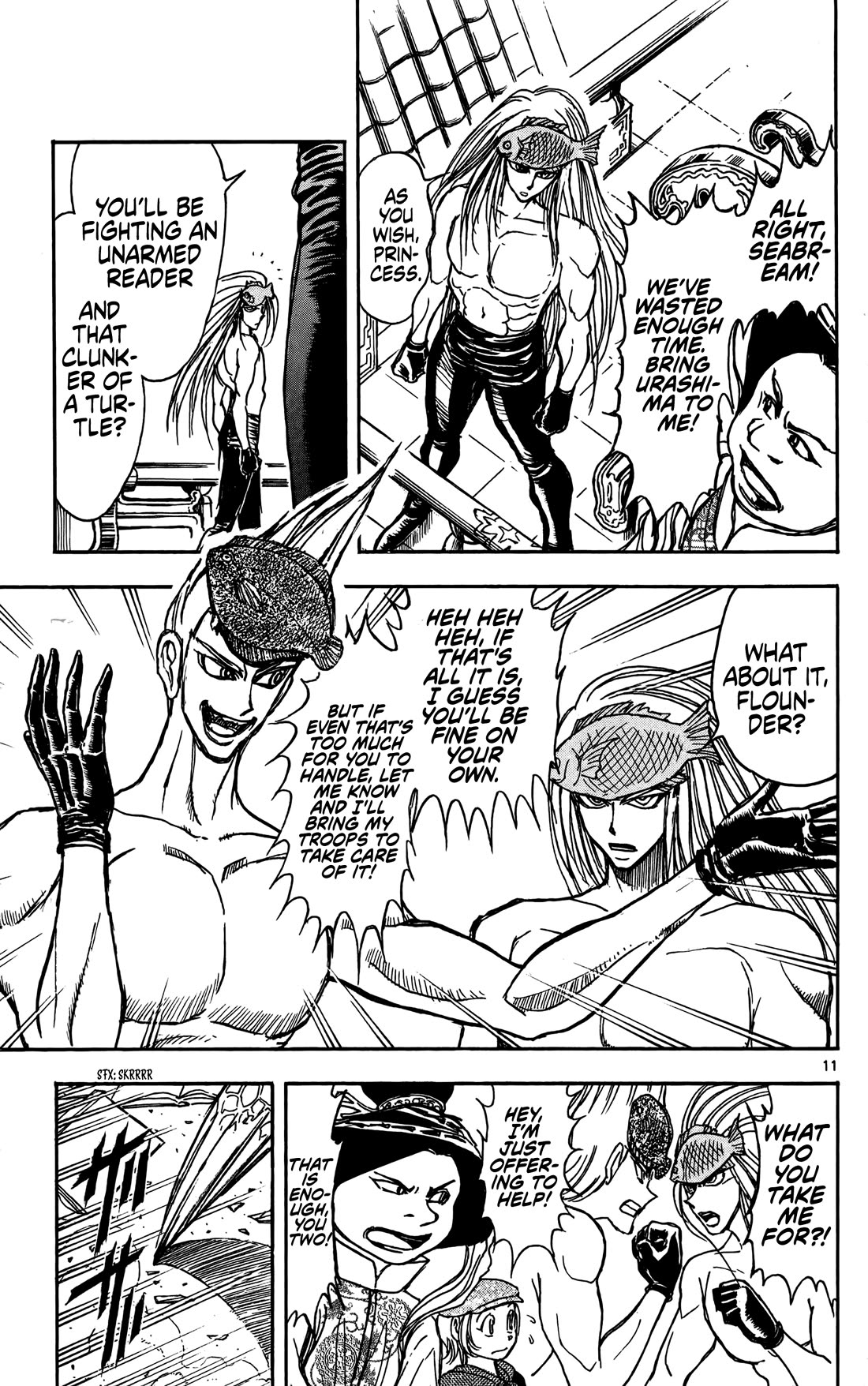 Moonlight Act Chapter 61 page 12 - Chapter 61: Article 16 - A Dog of Flanders and Urashima Taro Part 03 - Escape