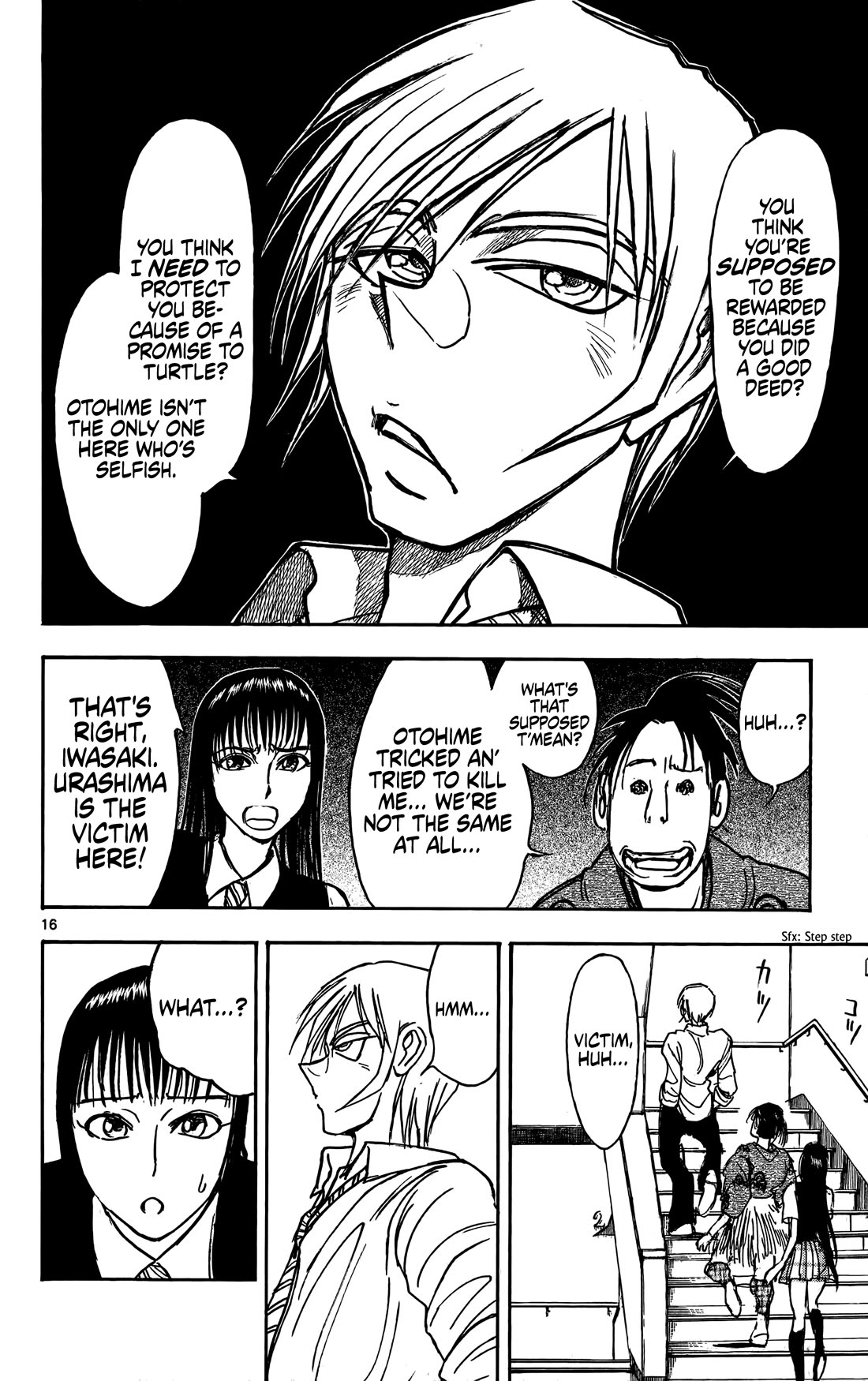 Moonlight Act Chapter 61 page 17 - Chapter 61: Article 16 - A Dog of Flanders and Urashima Taro Part 03 - Escape