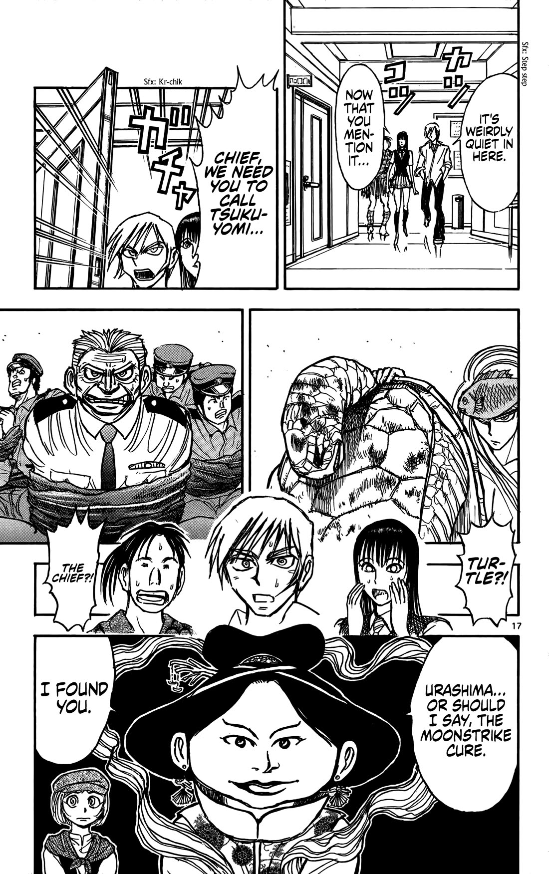 Moonlight Act Chapter 61 page 18 - Chapter 61: Article 16 - A Dog of Flanders and Urashima Taro Part 03 - Escape