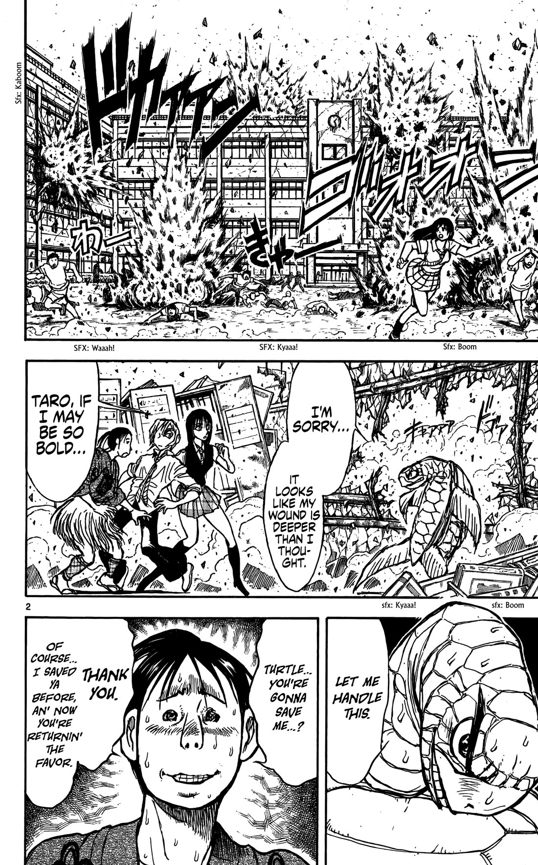 Moonlight Act Chapter 61 page 3 - Chapter 61: Article 16 - A Dog of Flanders and Urashima Taro Part 03 - Escape