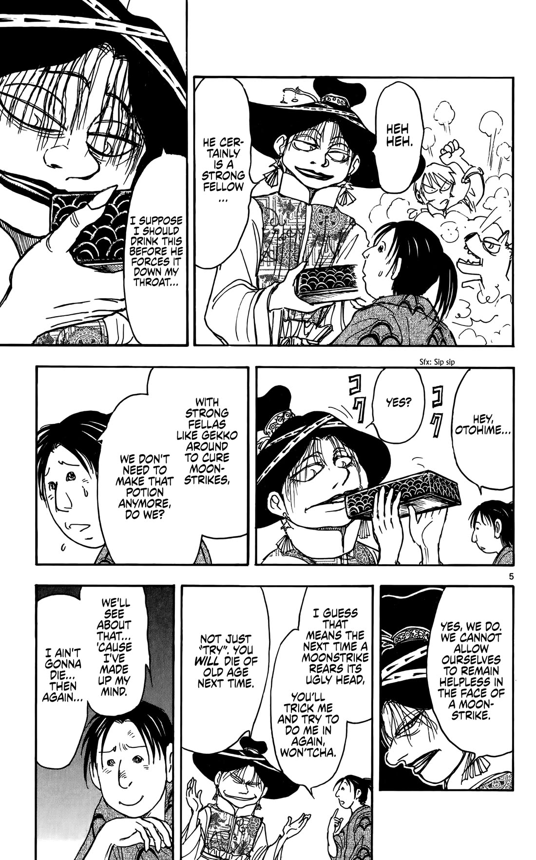 Moonlight Act Chapter 67 page 7 - Chapter 67: Princess Otohime Returns Home