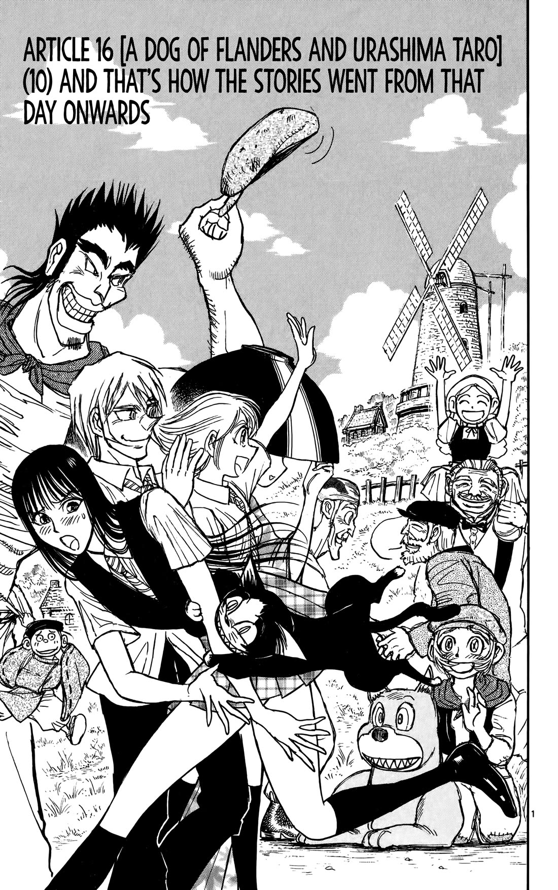 Moonlight Act Chapter 68 page 2 - Chapter 68: Article 16 - A Dog of Flanders and Urashima Taro Part 10 - And That's How The Stories Went From That Day Onwards