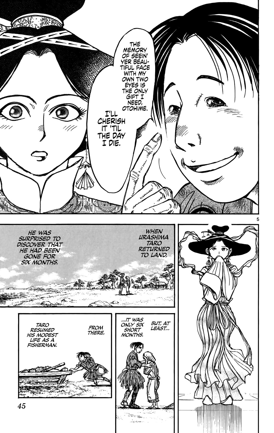 Moonlight Act Chapter 68 page 6 - Chapter 68: Article 16 - A Dog of Flanders and Urashima Taro Part 10 - And That's How The Stories Went From That Day Onwards