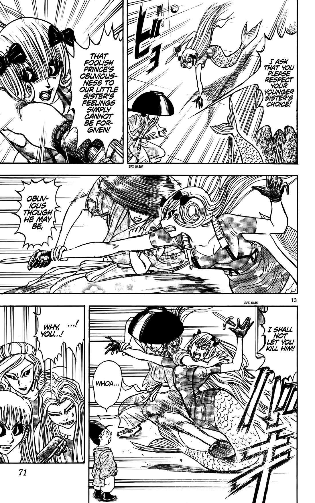 Moonlight Act Chapter 69 page 12 - Chapter 69: Chapter 69 - Article 17 - The Little Mermaid Part 01