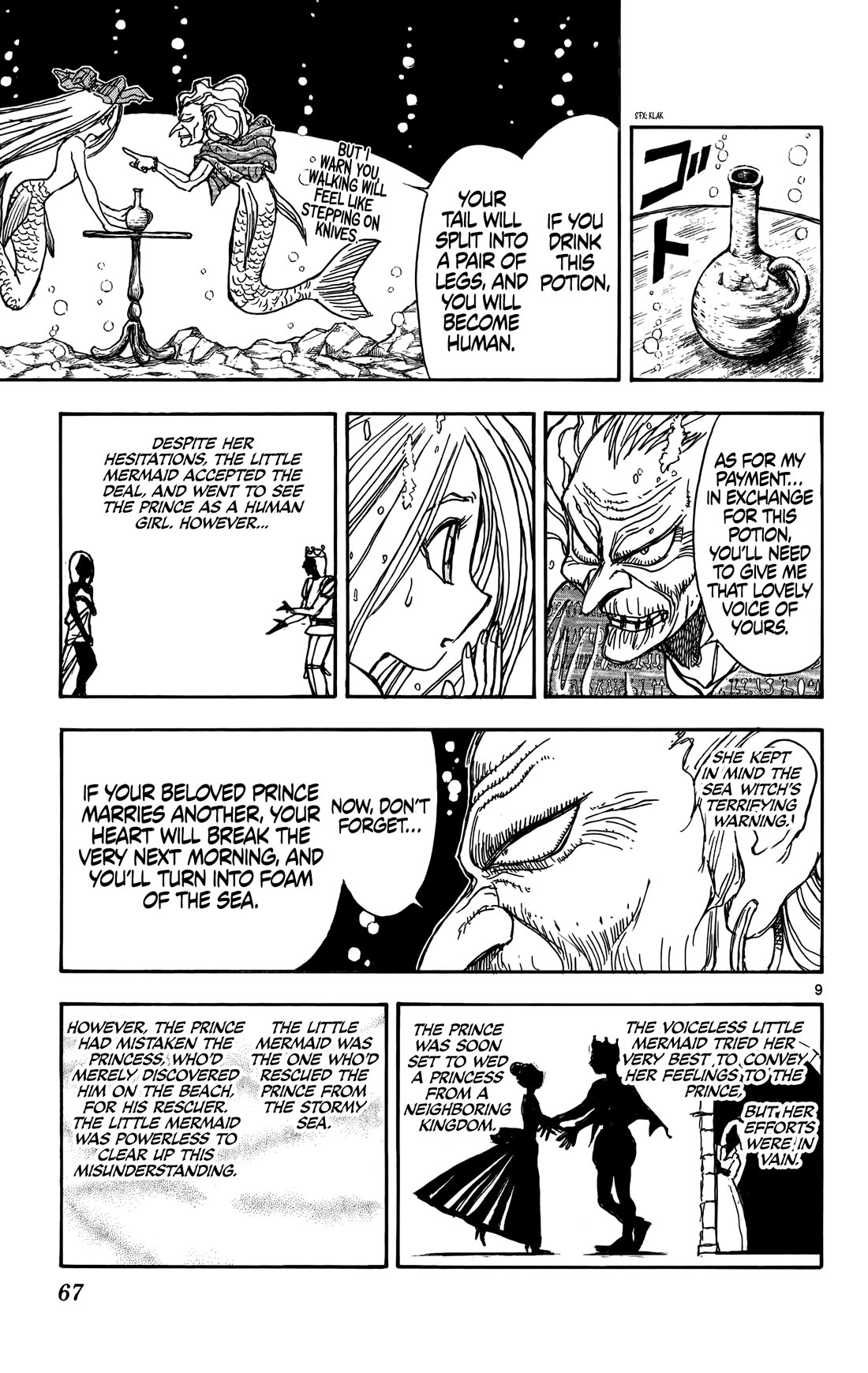 Moonlight Act Chapter 69 page 8 - Chapter 69: Chapter 69 - Article 17 - The Little Mermaid Part 01