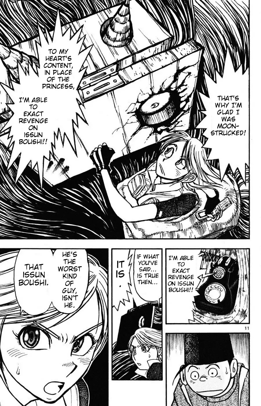 Moonlight Act Chapter 7 page 10 - Chapter 7: 2nd Article - Issun Boushi Part 3 - Issun Bouchi's Bad Reputation