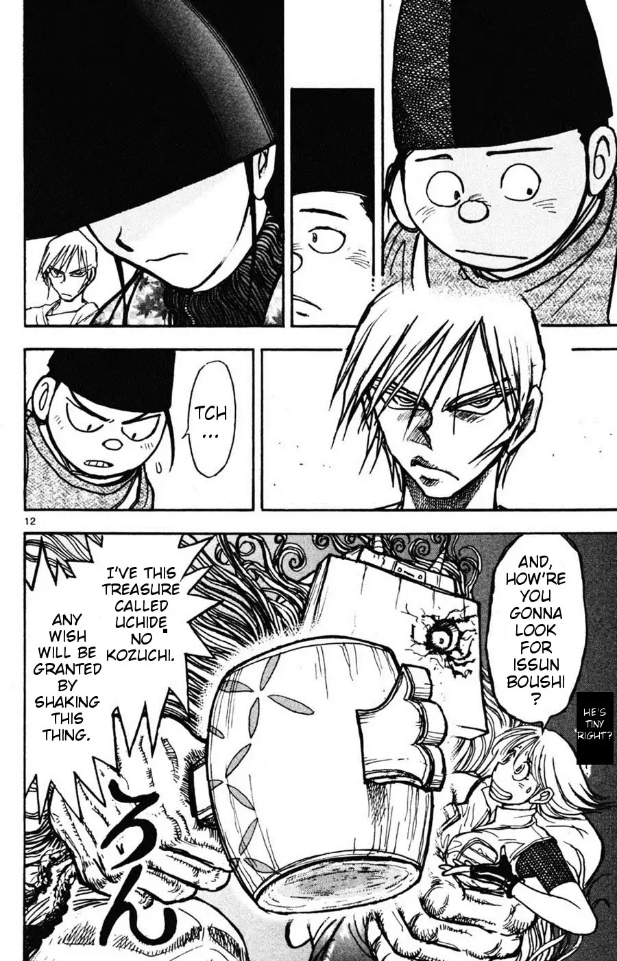 Moonlight Act Chapter 7 page 11 - Chapter 7: 2nd Article - Issun Boushi Part 3 - Issun Bouchi's Bad Reputation