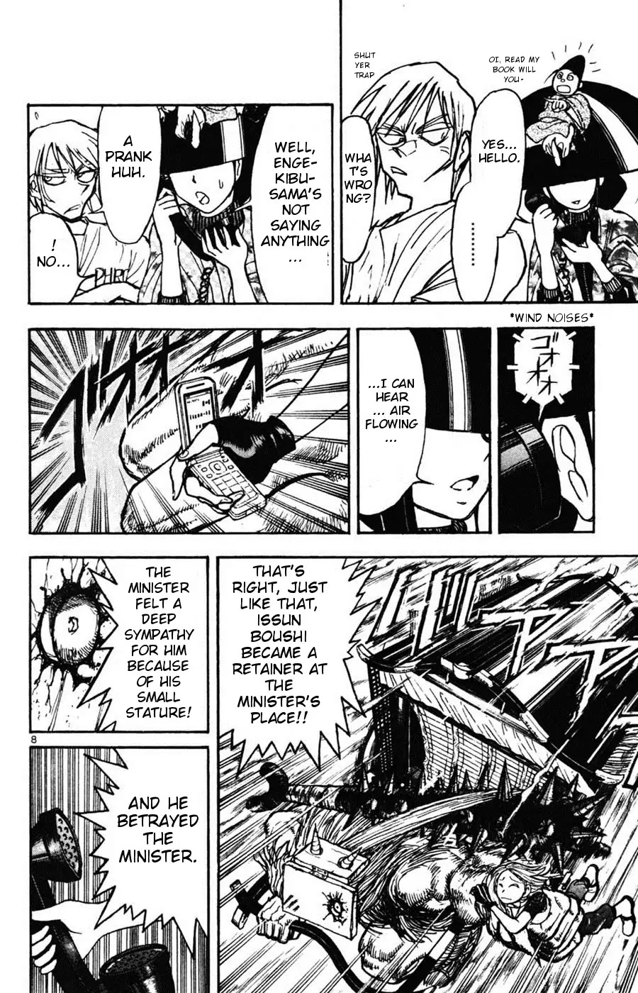 Moonlight Act Chapter 7 page 7 - Chapter 7: 2nd Article - Issun Boushi Part 3 - Issun Bouchi's Bad Reputation
