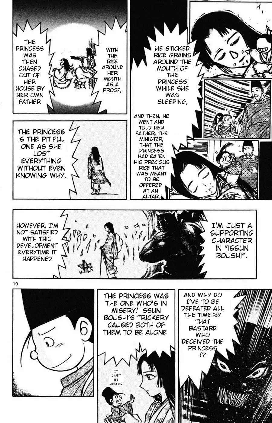 Moonlight Act Chapter 7 page 9 - Chapter 7: 2nd Article - Issun Boushi Part 3 - Issun Bouchi's Bad Reputation