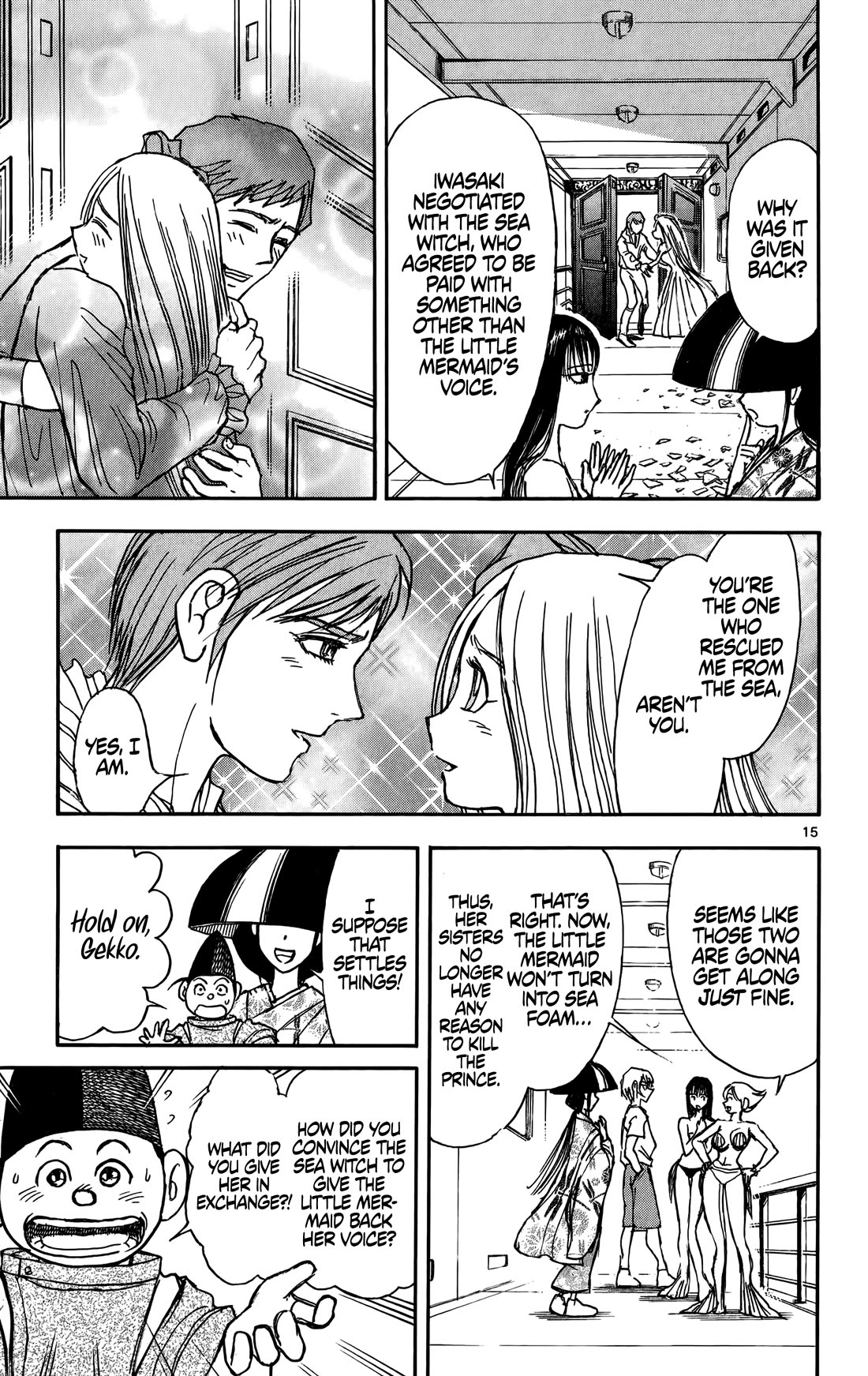 Moonlight Act Chapter 70 page 14 - Chapter 70: Chapter 70 - Article 17 - The Little Mermaid Part 02