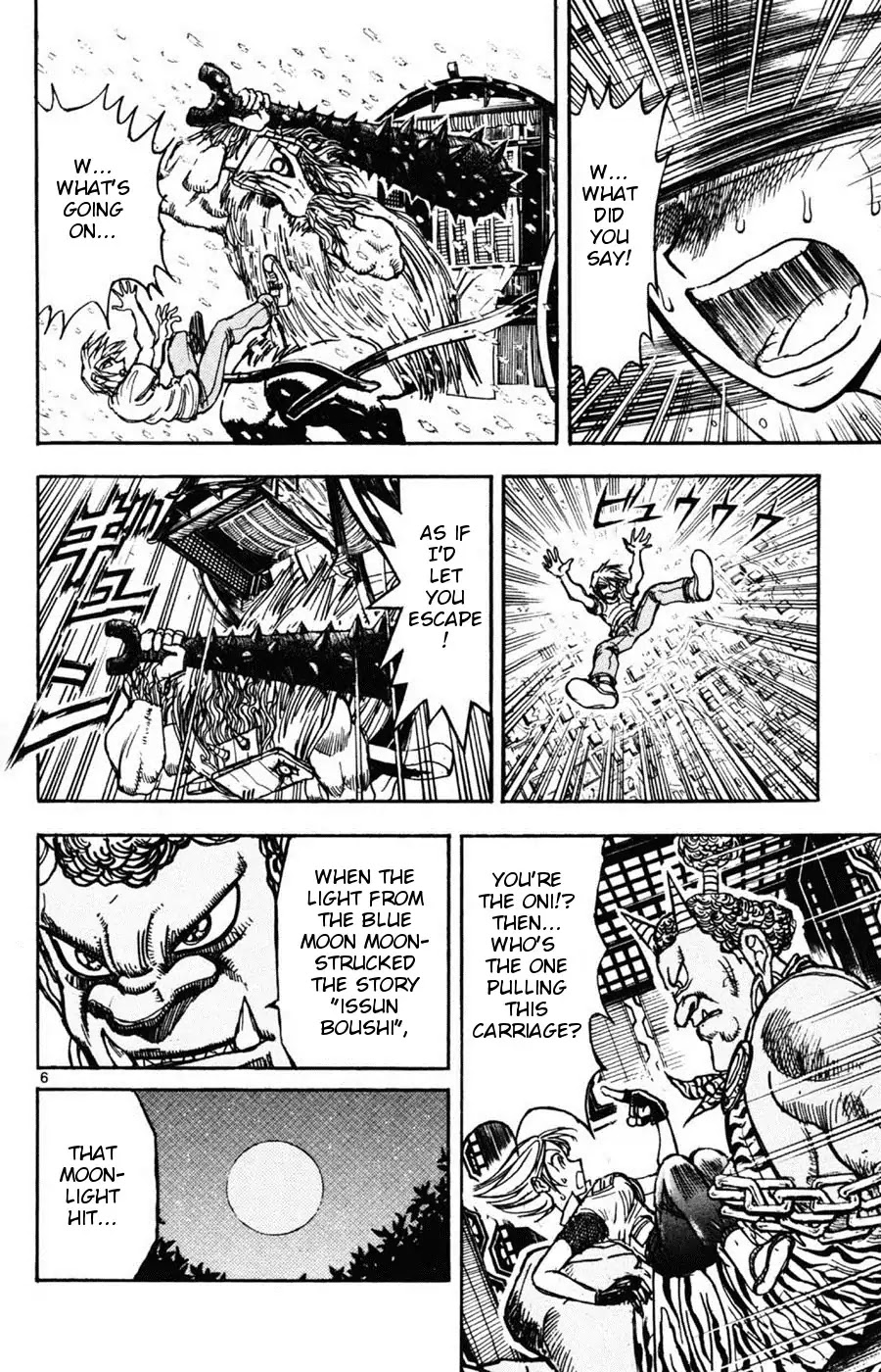 Moonlight Act Chapter 9 page 6 - Chapter 9: 2nd Article - Issun Boushi Part 5 - Issun Boushi And Gekkou, Scolded