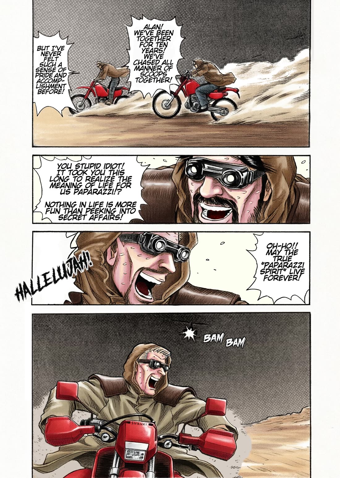 Moonlight Mile Chapter 20 page 6 - Chapter 20: Paparazzi Spirits: The Latter Volume