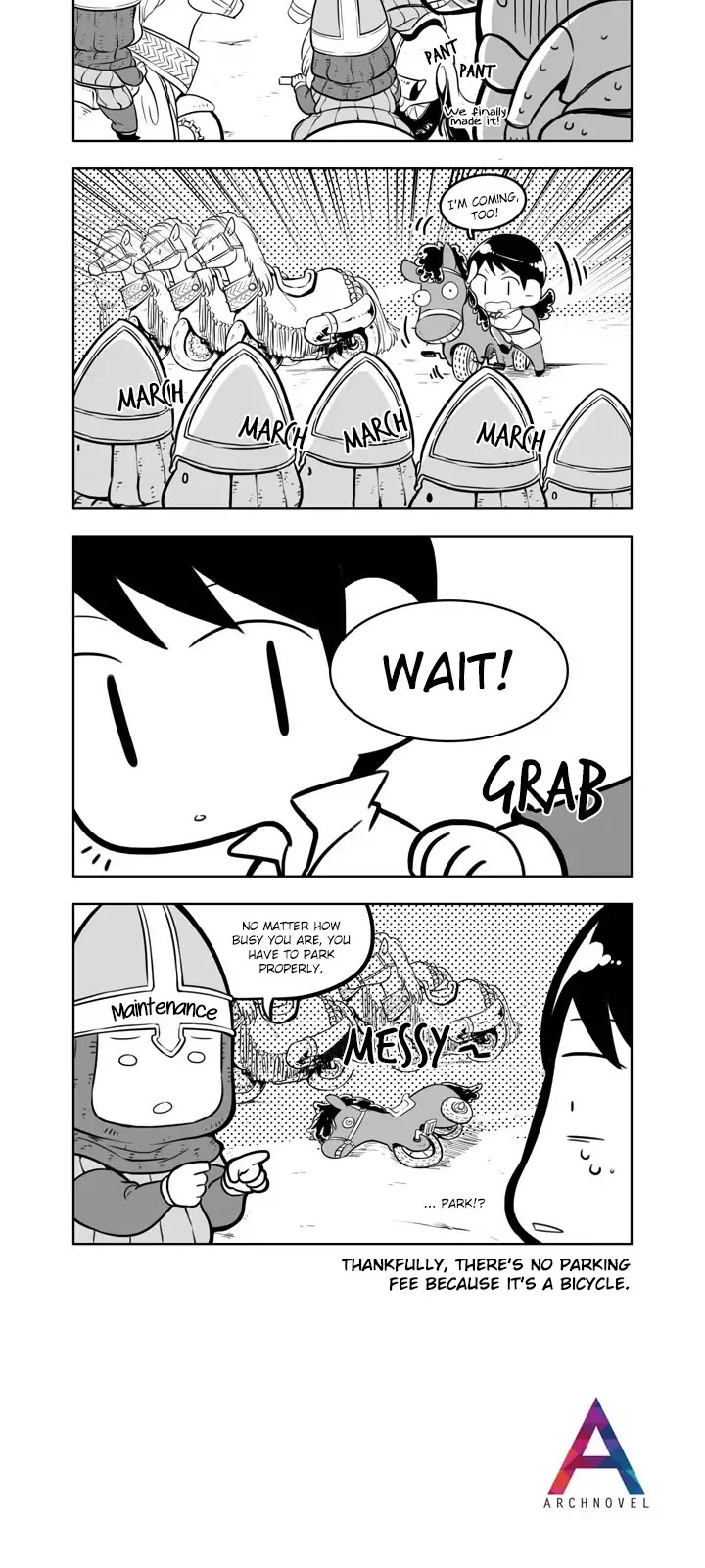 Moonlight Sculptor 4-koma Chapter 100 page 2 - Chapter 100: Arrival At The Cave