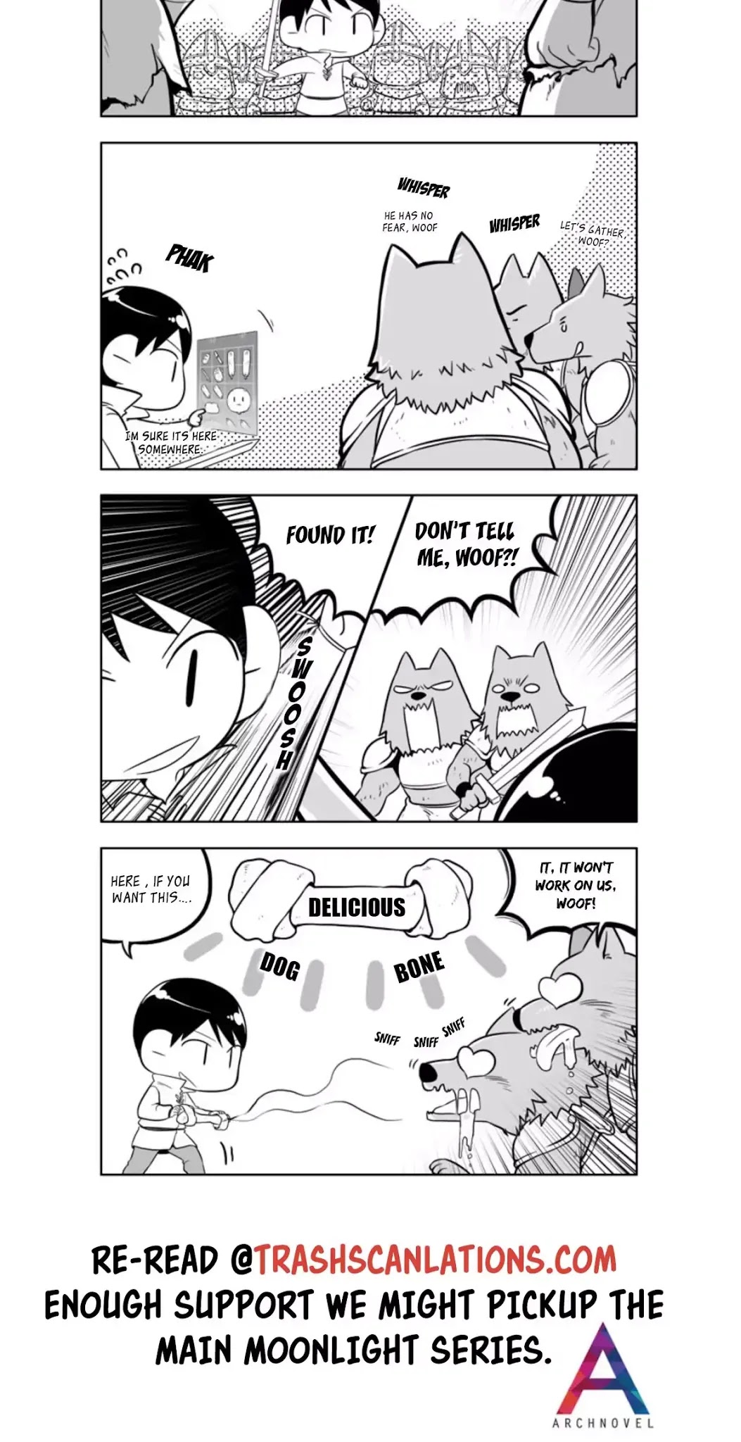 Moonlight Sculptor 4-koma Chapter 104 page 2 - Chapter 104: Weed's Action