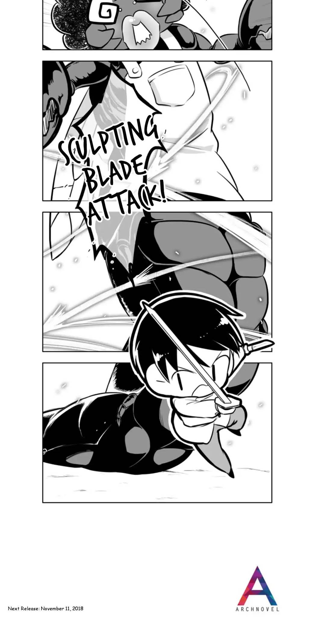 Moonlight Sculptor 4-koma Chapter 125 page 2 - Chapter 125: Fighting the Queen Bug (4)