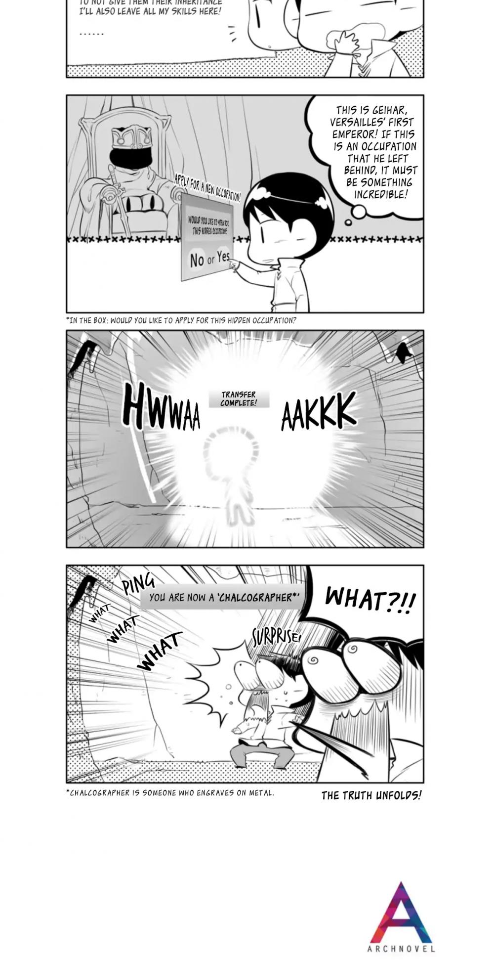 Moonlight Sculptor 4-koma Chapter 128 page 2 - Chapter 128: A Destined Occupation 3