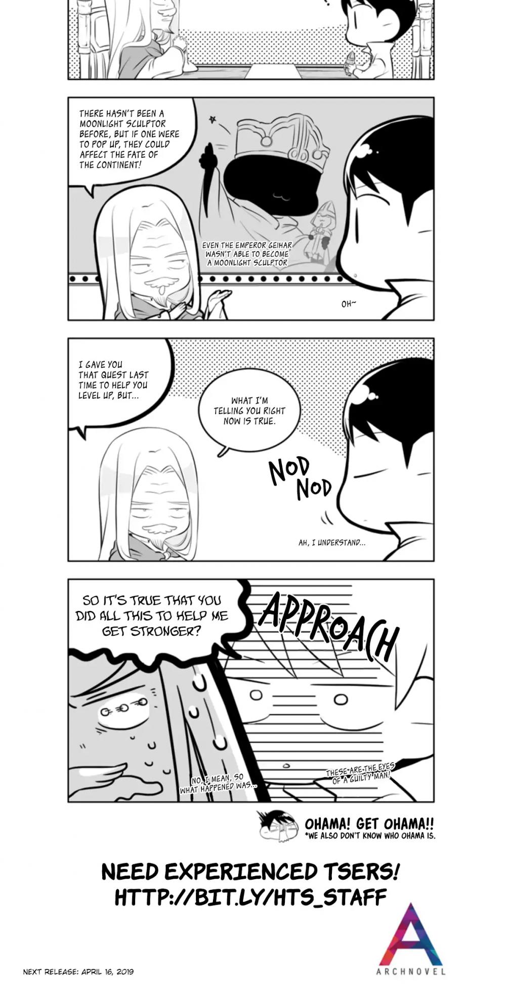 Moonlight Sculptor 4-koma Chapter 138 page 2 - Chapter 138: To Become a Moonlight Sculptor!