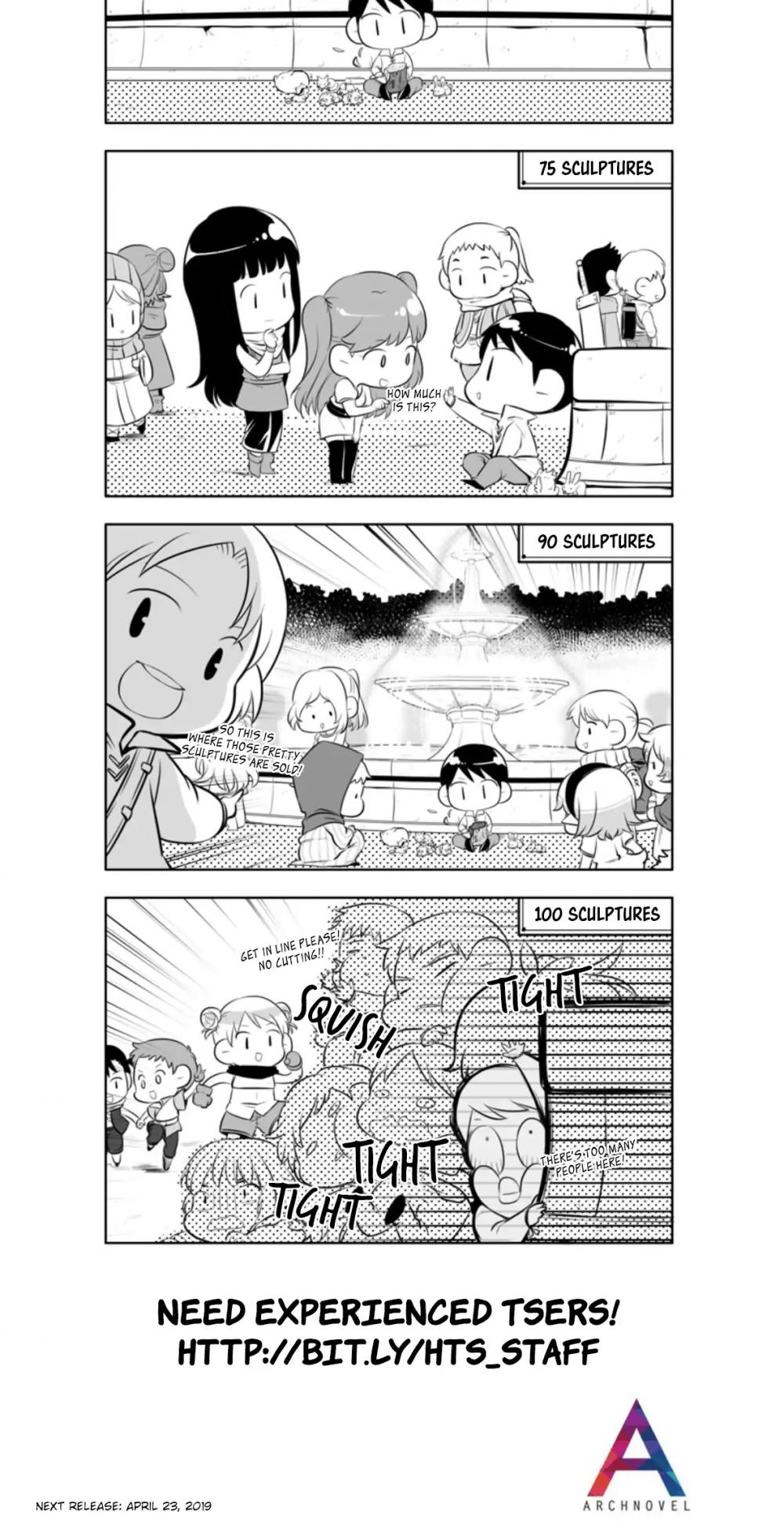 Moonlight Sculptor 4-koma Chapter 140 page 2 - Chapter 140: Increasing my Handicraft Skills