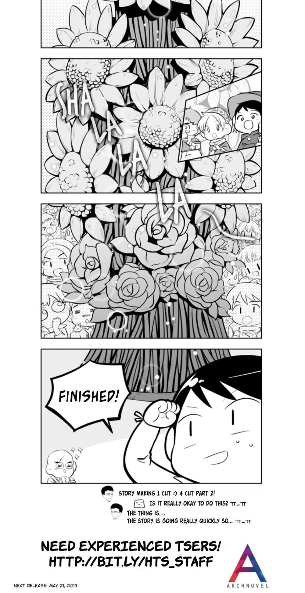 Moonlight Sculptor 4-koma Chapter 148 page 2 - Chapter 148: Flower Piece Finish