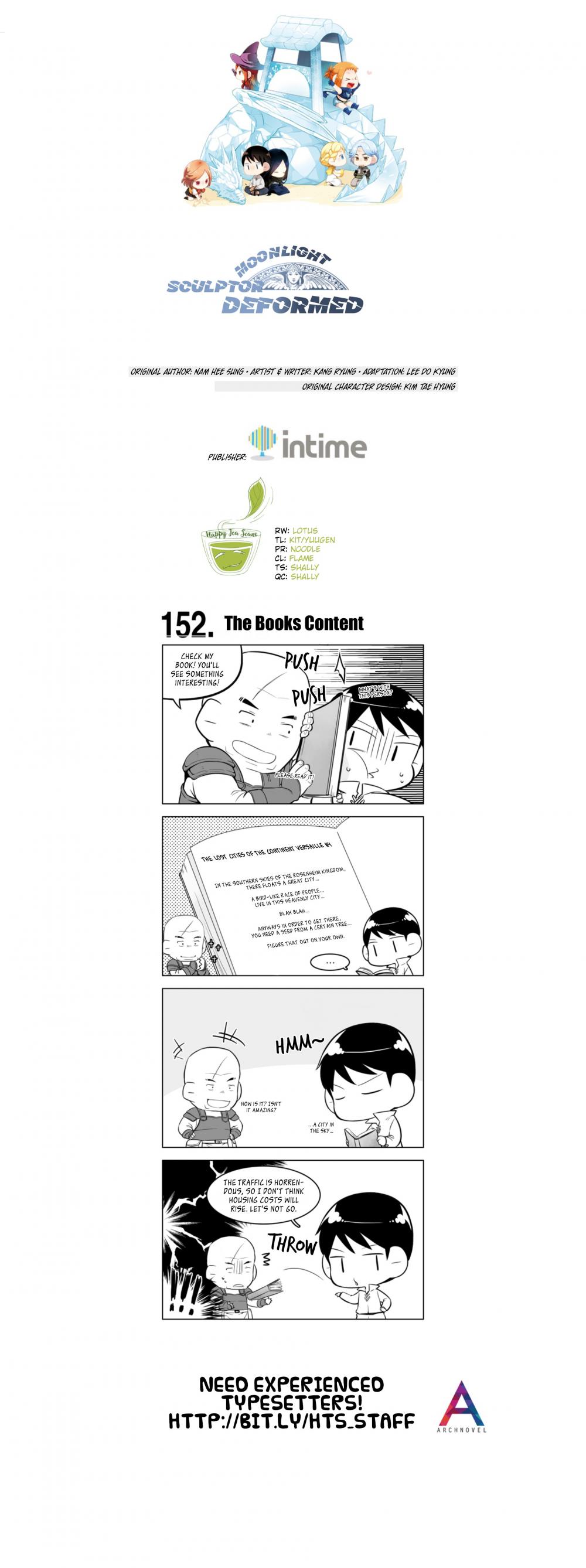Moonlight Sculptor 4-koma Chapter 152 page 1 - Chapter 152: The Books Content