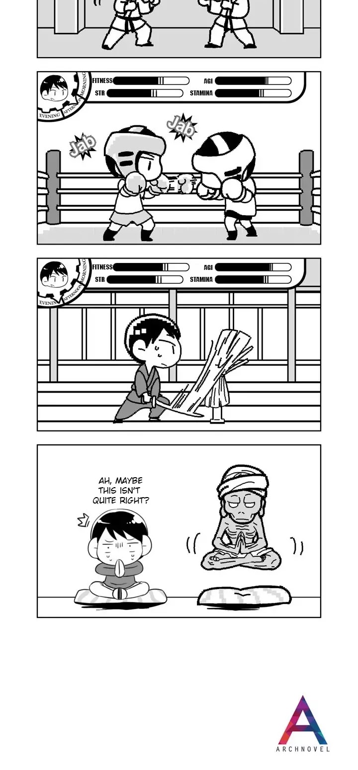 Moonlight Sculptor 4-koma Chapter 18 page 2 - Chapter 18: Preparing for the Game, Part 1