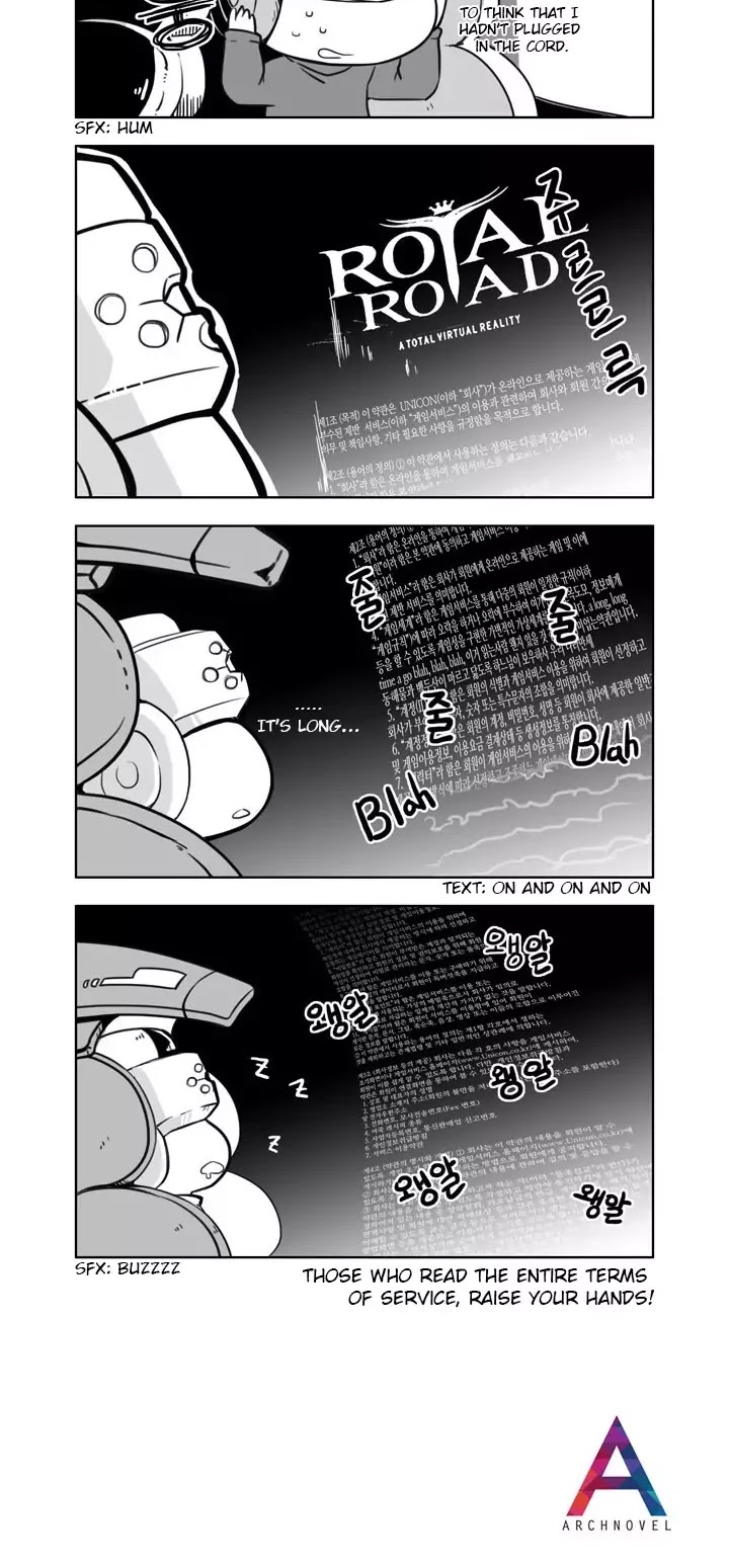 Moonlight Sculptor 4-koma Chapter 21 page 2 - Chapter 21: Making an Account, Part 1