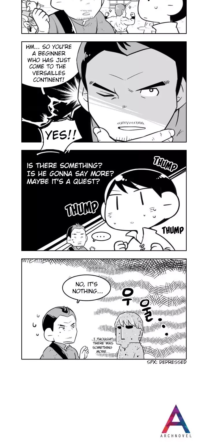 Moonlight Sculptor 4-koma Chapter 26 page 2 - Chapter 26: Instructor
