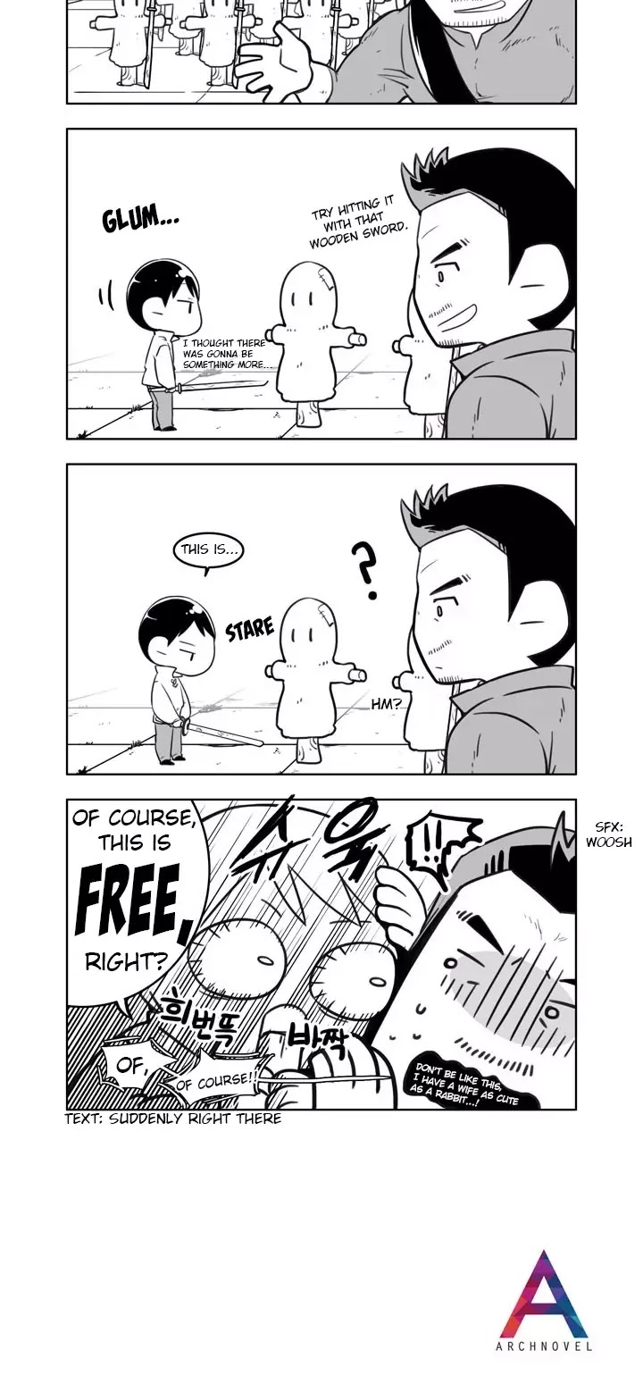Moonlight Sculptor 4-koma Chapter 27 page 2 - Chapter 27: Hitting Scarecrows