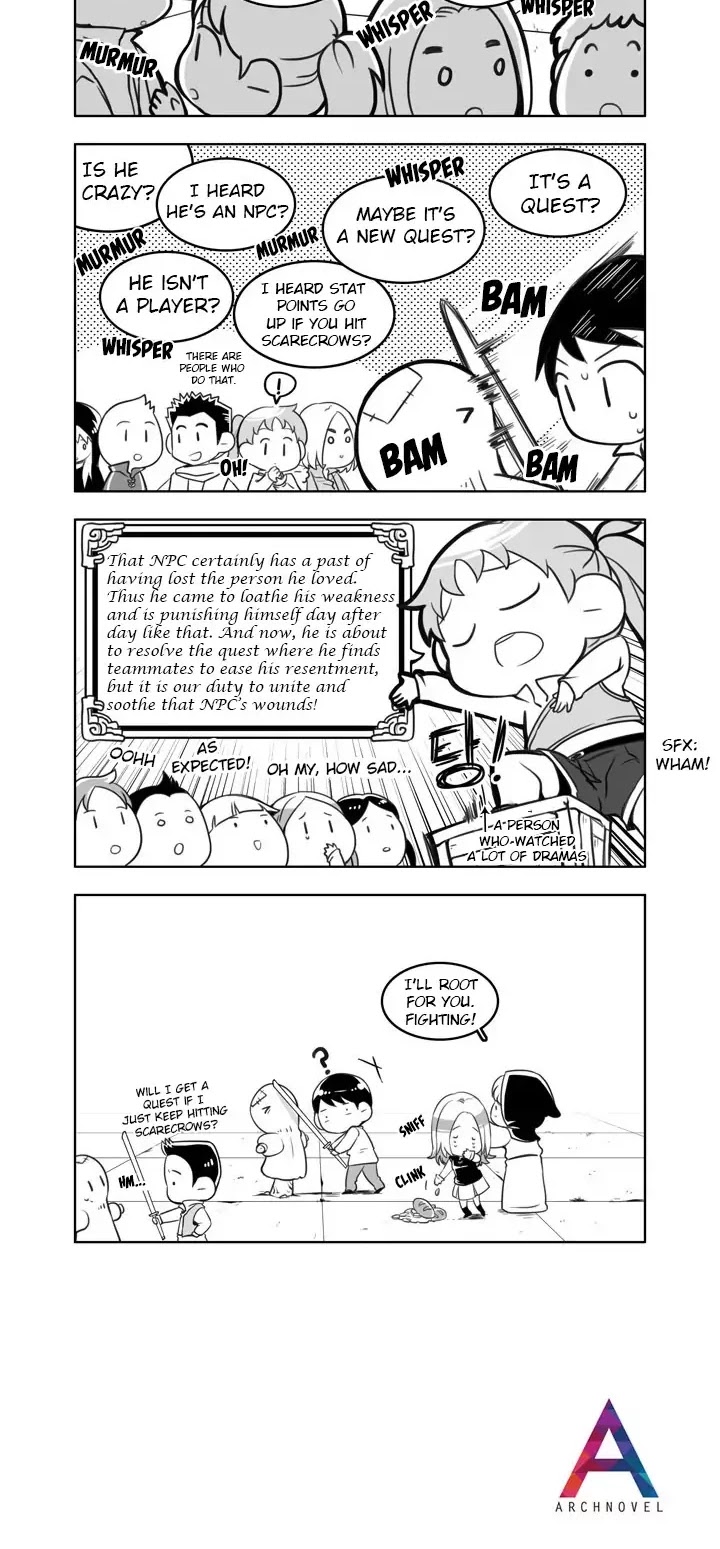 Moonlight Sculptor 4-koma Chapter 29 page 2 - Chapter 29: Storytelling