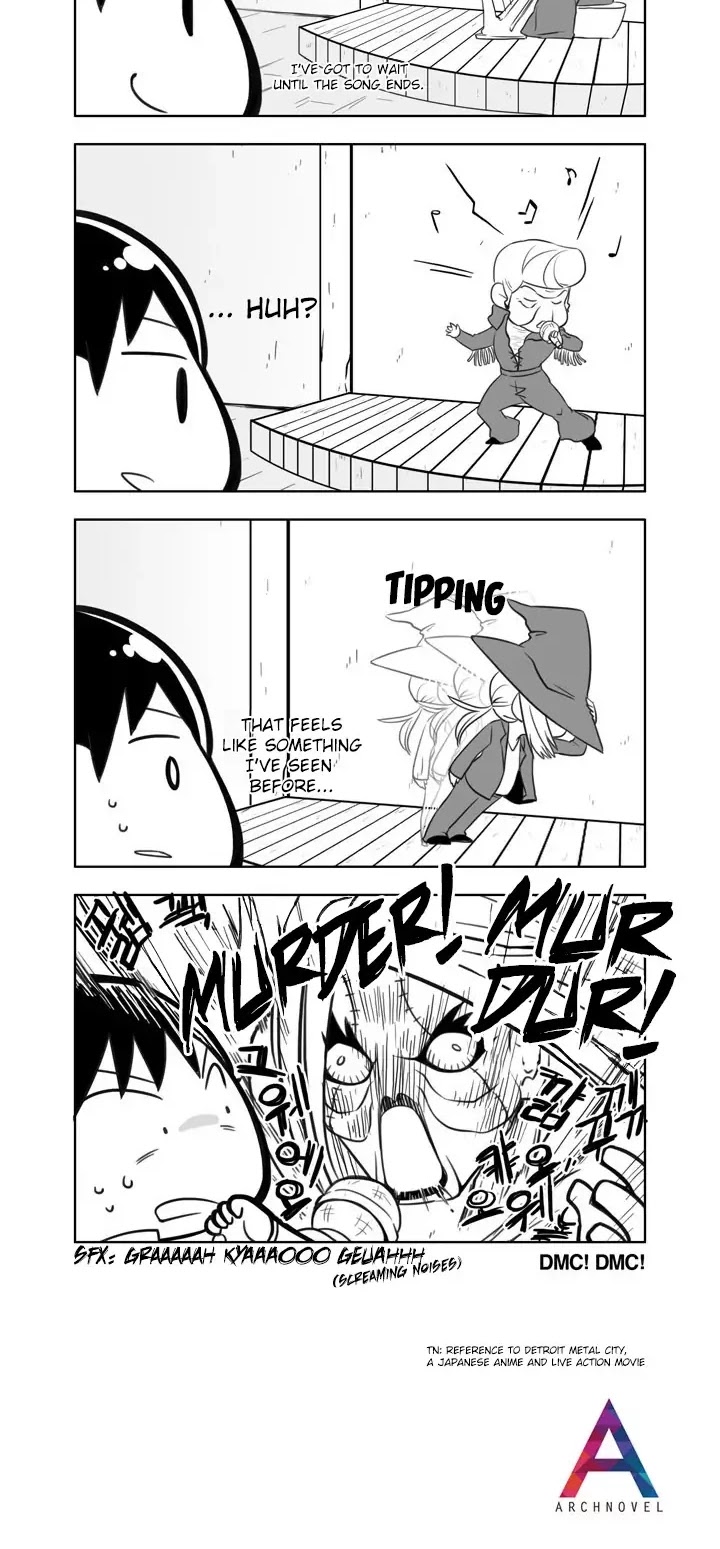 Moonlight Sculptor 4-koma Chapter 37 page 2 - Chapter 37: Minstrel, Part 1