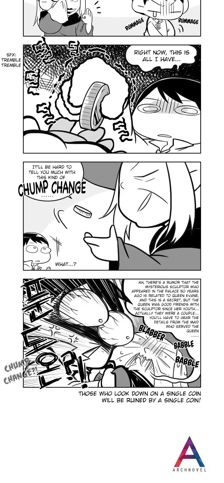 Moonlight Sculptor 4-koma Chapter 38 page 2 - Chapter 38: Minstrel, Part 2