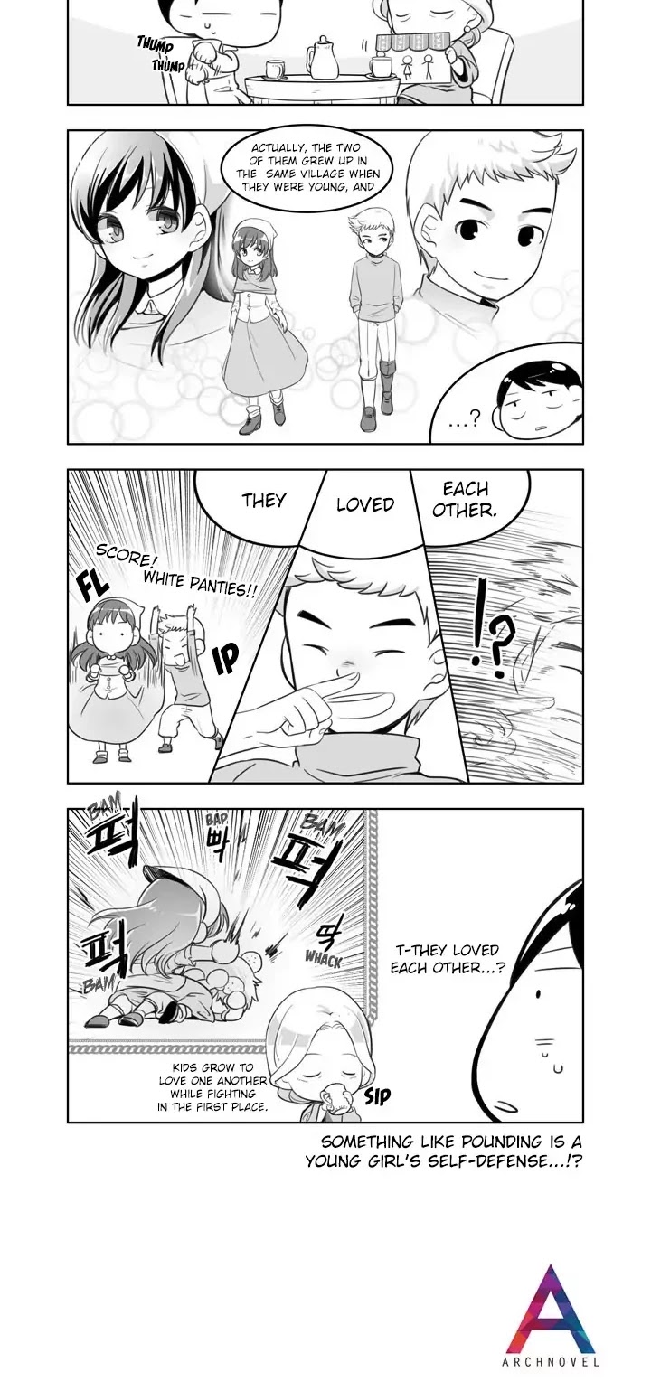 Moonlight Sculptor 4-koma Chapter 41 page 2 - Chapter 41: Queen Evane's Past, Part 1