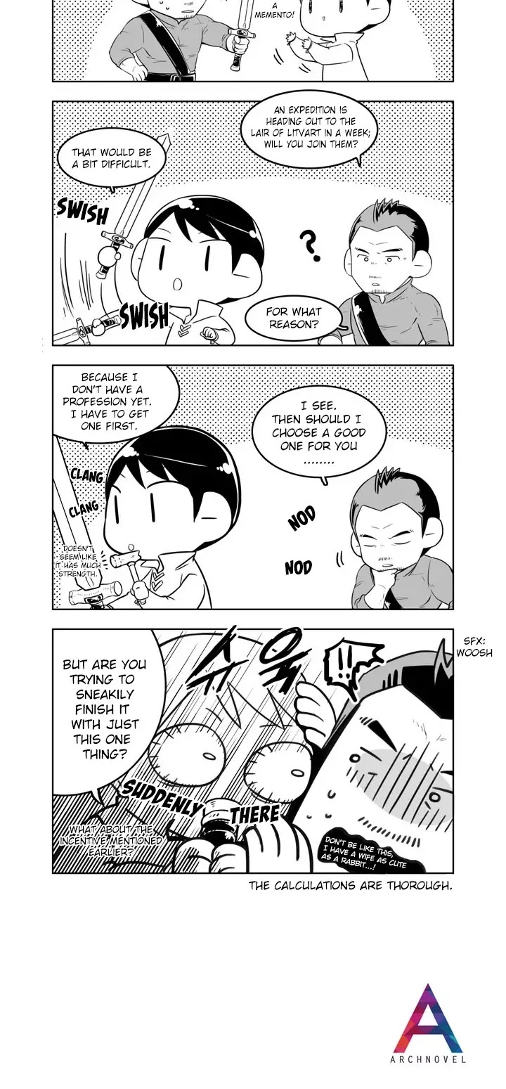 Moonlight Sculptor 4-koma Chapter 51 page 2 - Chapter 51: From the Instructor