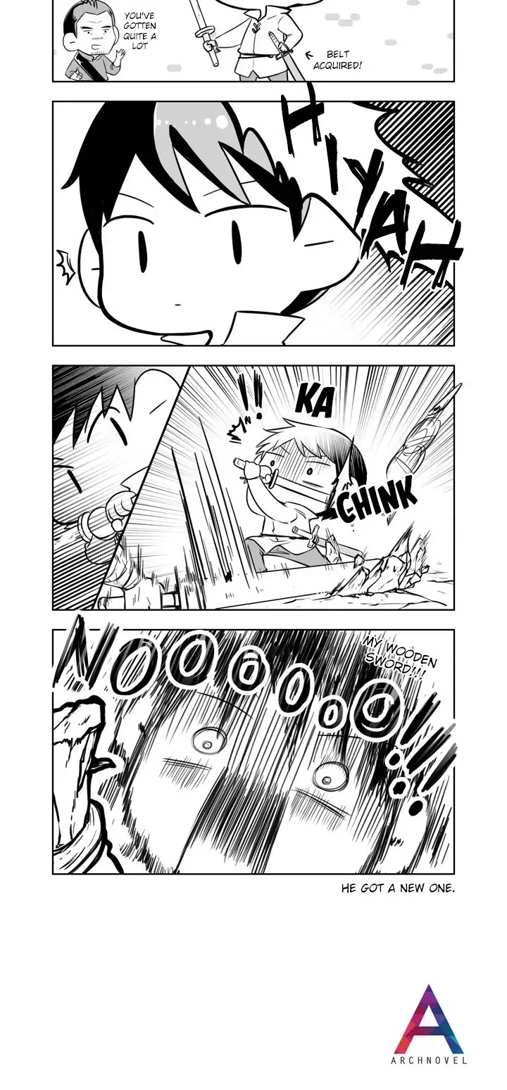 Moonlight Sculptor 4-koma Chapter 53 page 2 - Chapter 53: What He Got From The Beginner Training Hall