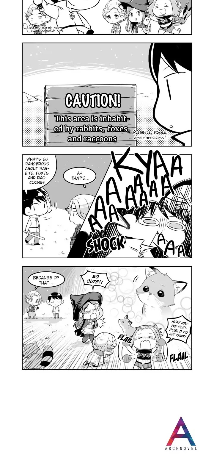 Moonlight Sculptor 4-koma Chapter 63 page 2 - Chapter 63: Party Hunting, Part 1