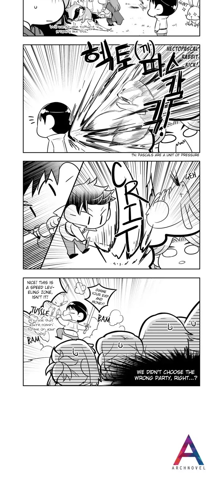 Moonlight Sculptor 4-koma Chapter 64 page 2 - Chapter 64: Party Hunting, Part 2