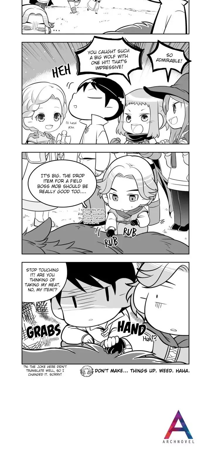 Moonlight Sculptor 4-koma Chapter 69 page 2 - Chapter 69: Stop That