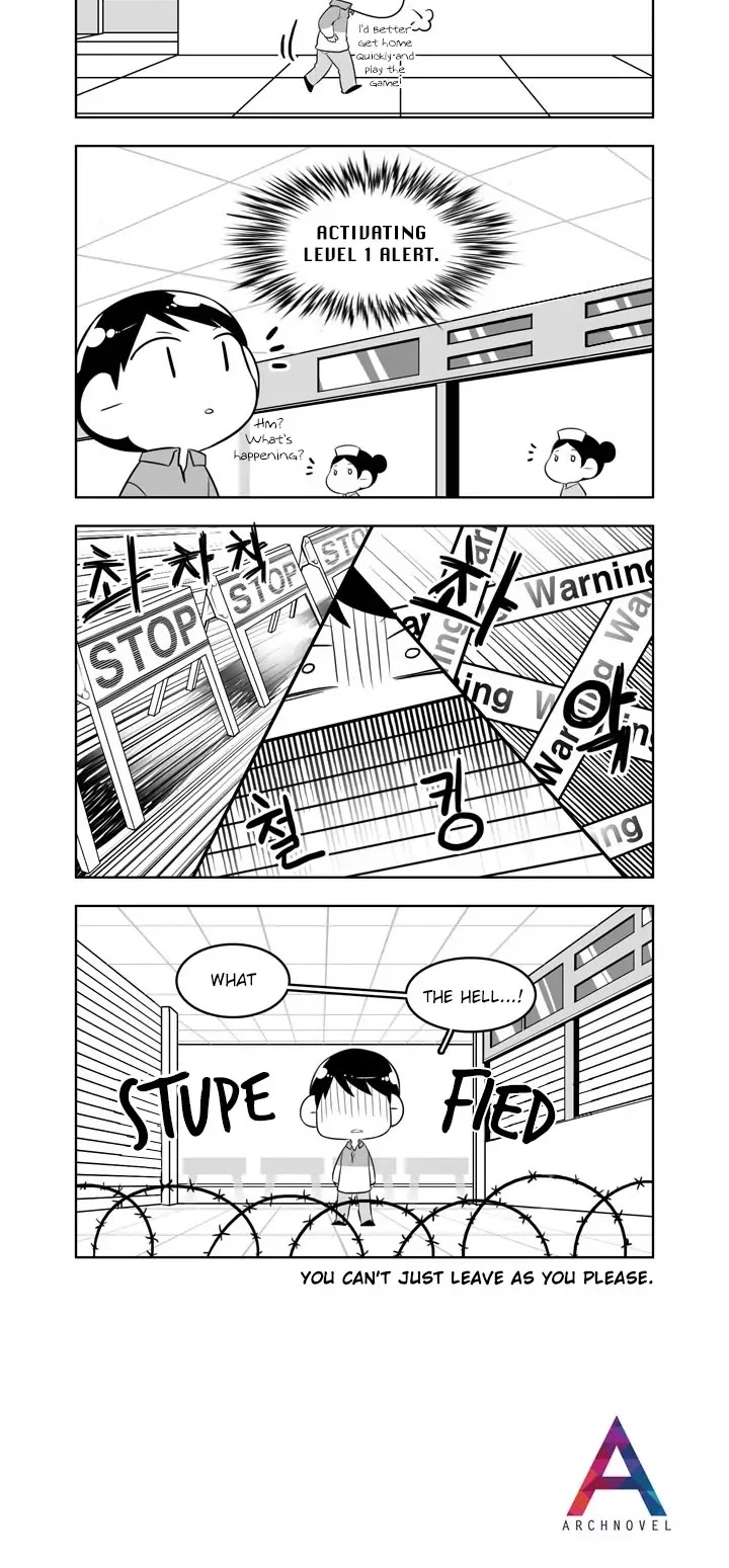 Moonlight Sculptor 4-koma Chapter 73 page 2 - Chapter 73: You Can Come In As You Please, But...