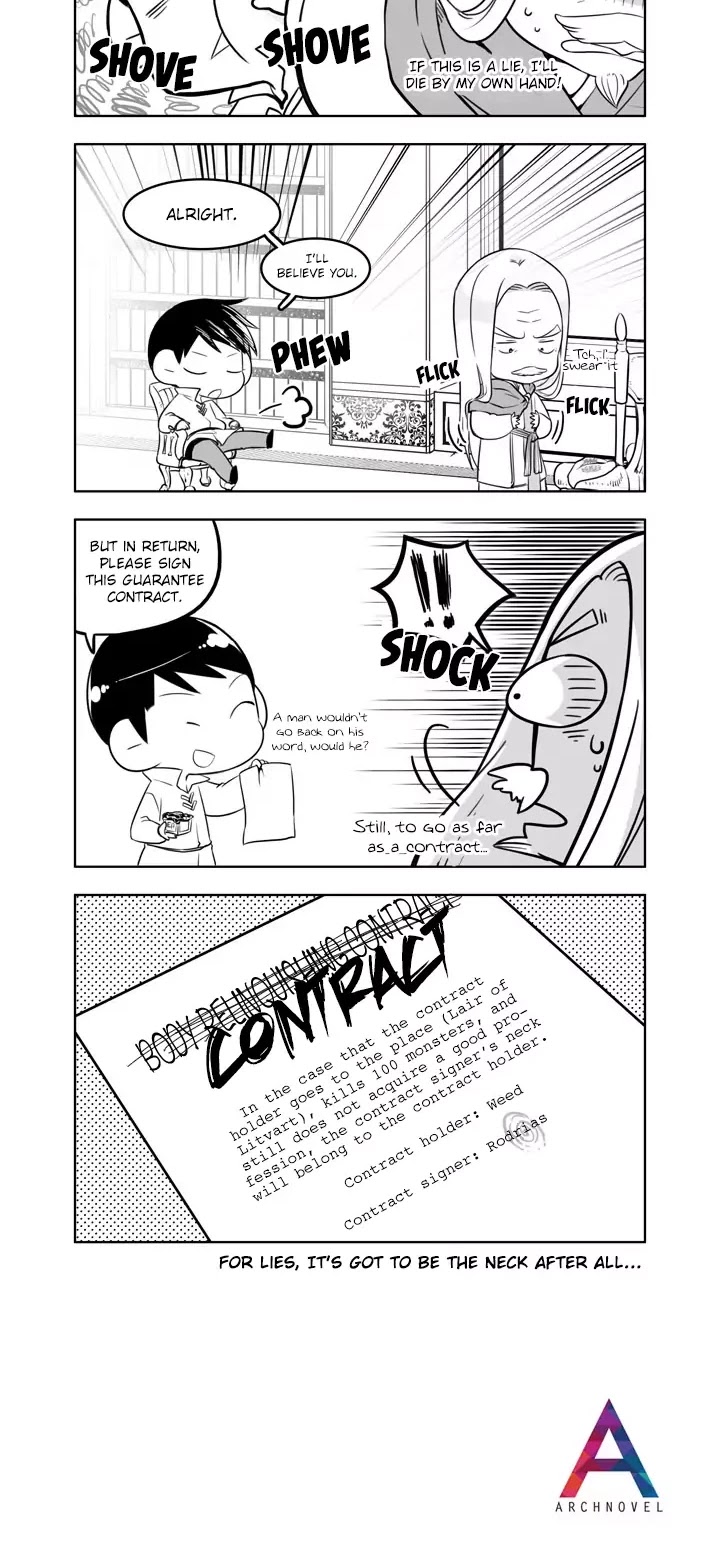 Moonlight Sculptor 4-koma Chapter 79 page 2 - Chapter 79: A Man's Word