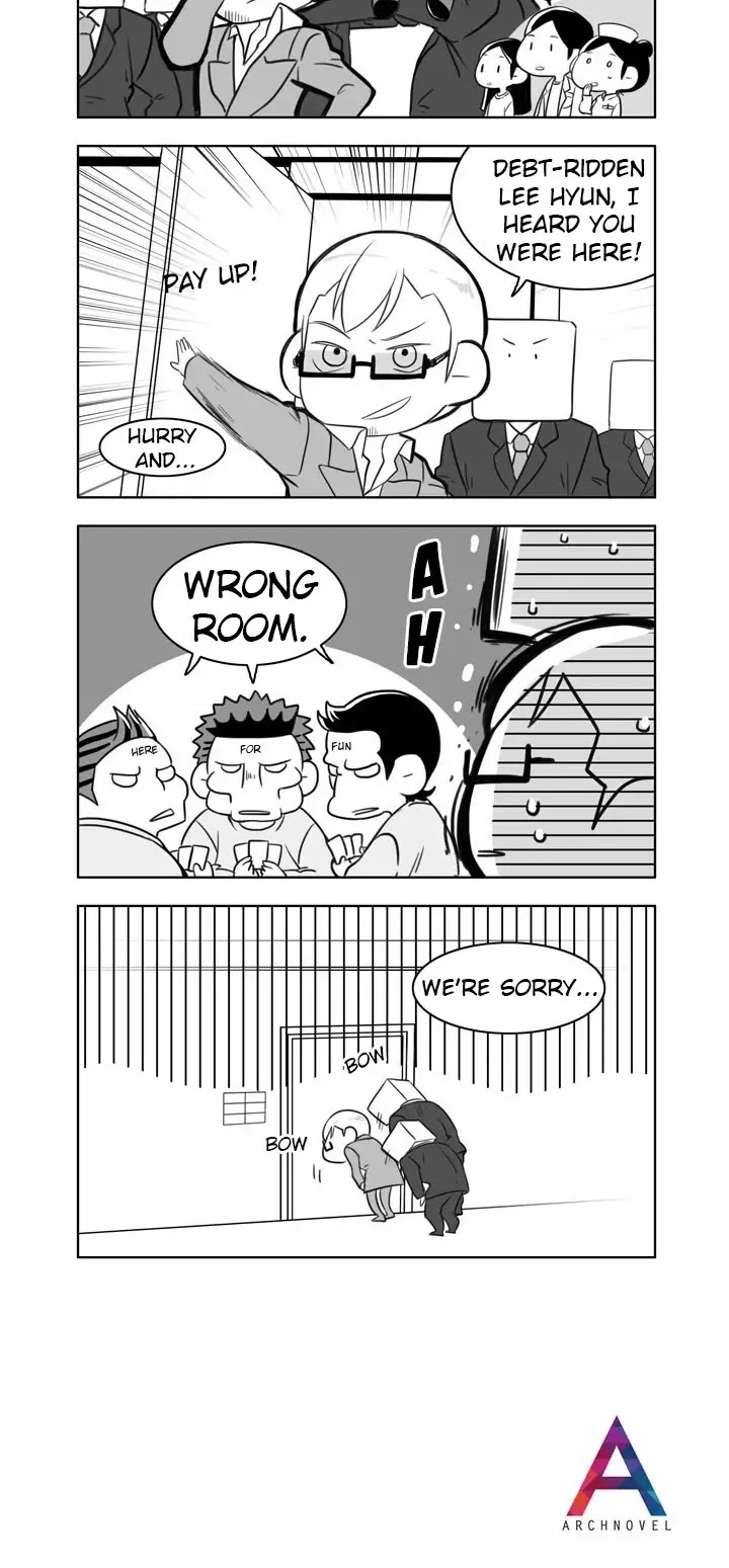 Moonlight Sculptor 4-koma Chapter 8 page 2 - Chapter 8: Loan Sharks Appear!
