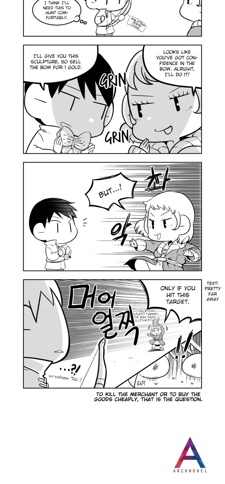Moonlight Sculptor 4-koma Chapter 81 page 2 - Chapter 81: Haggling