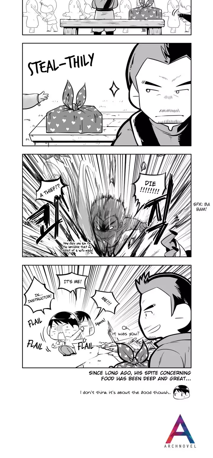Moonlight Sculptor 4-koma Chapter 82 page 2 - Chapter 82: He Who Goes For The Lunchbox