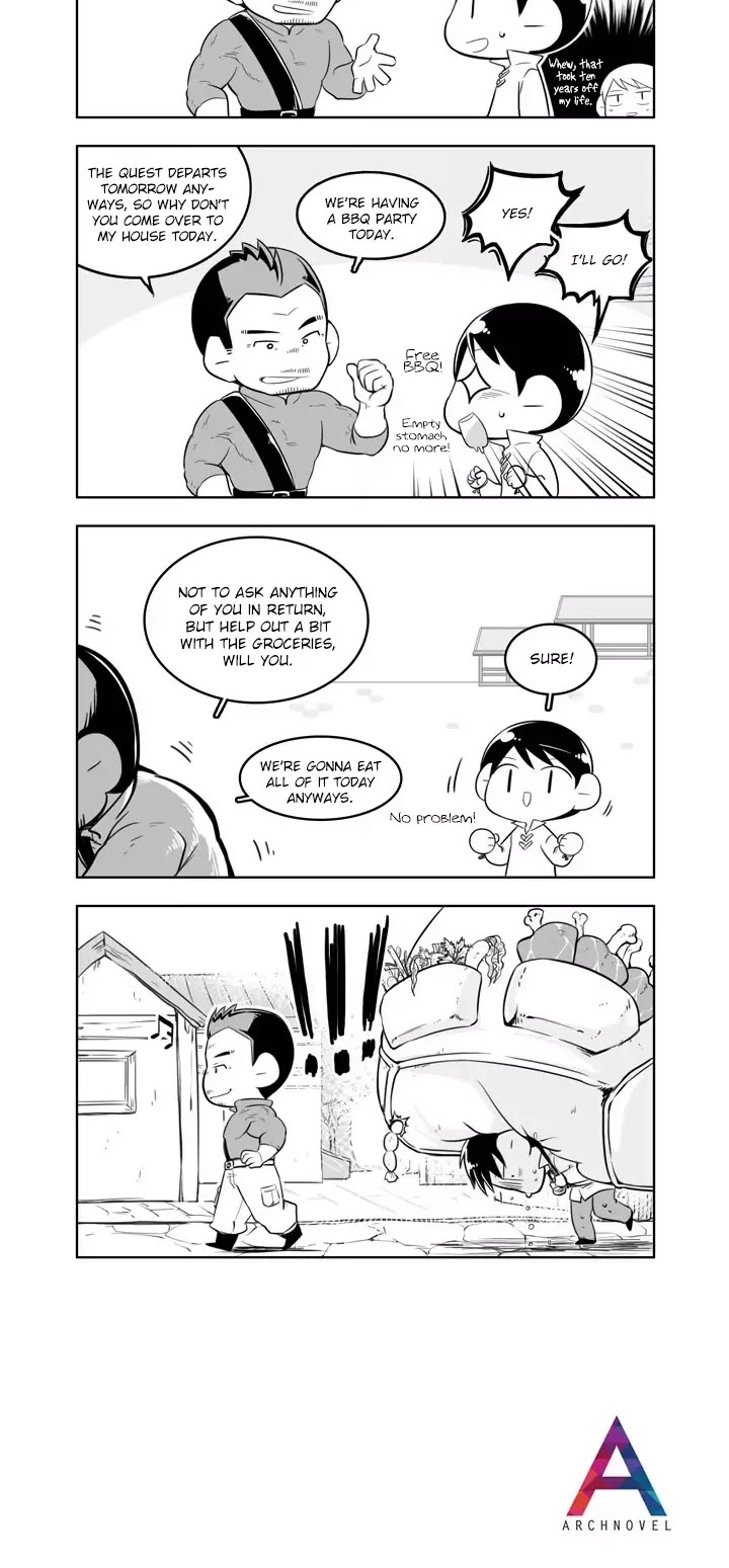 Moonlight Sculptor 4-koma Chapter 83 page 2 - Chapter 83: Grocery Shopping