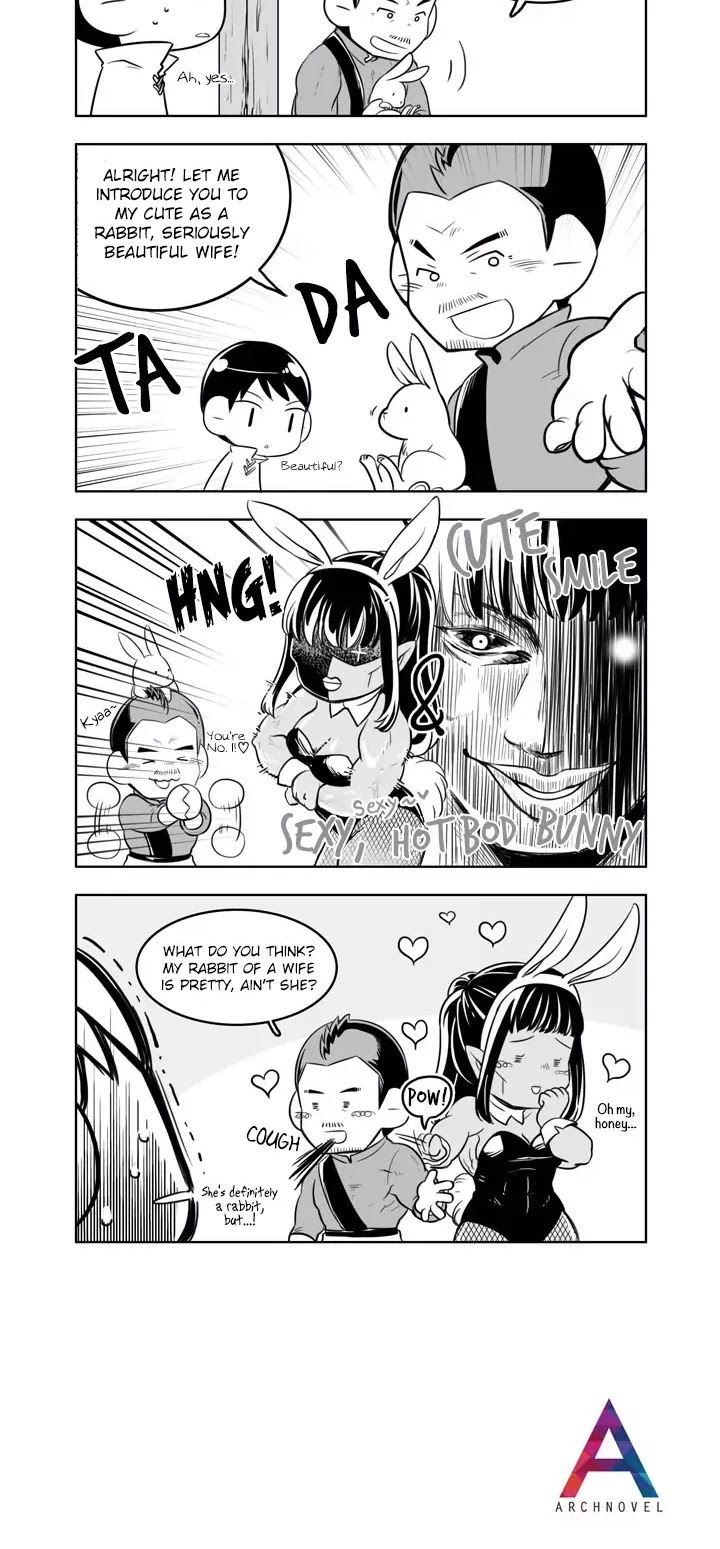 Moonlight Sculptor 4-koma Chapter 86 page 2 - Chapter 86: Rabbit Of A Wife, Part 2