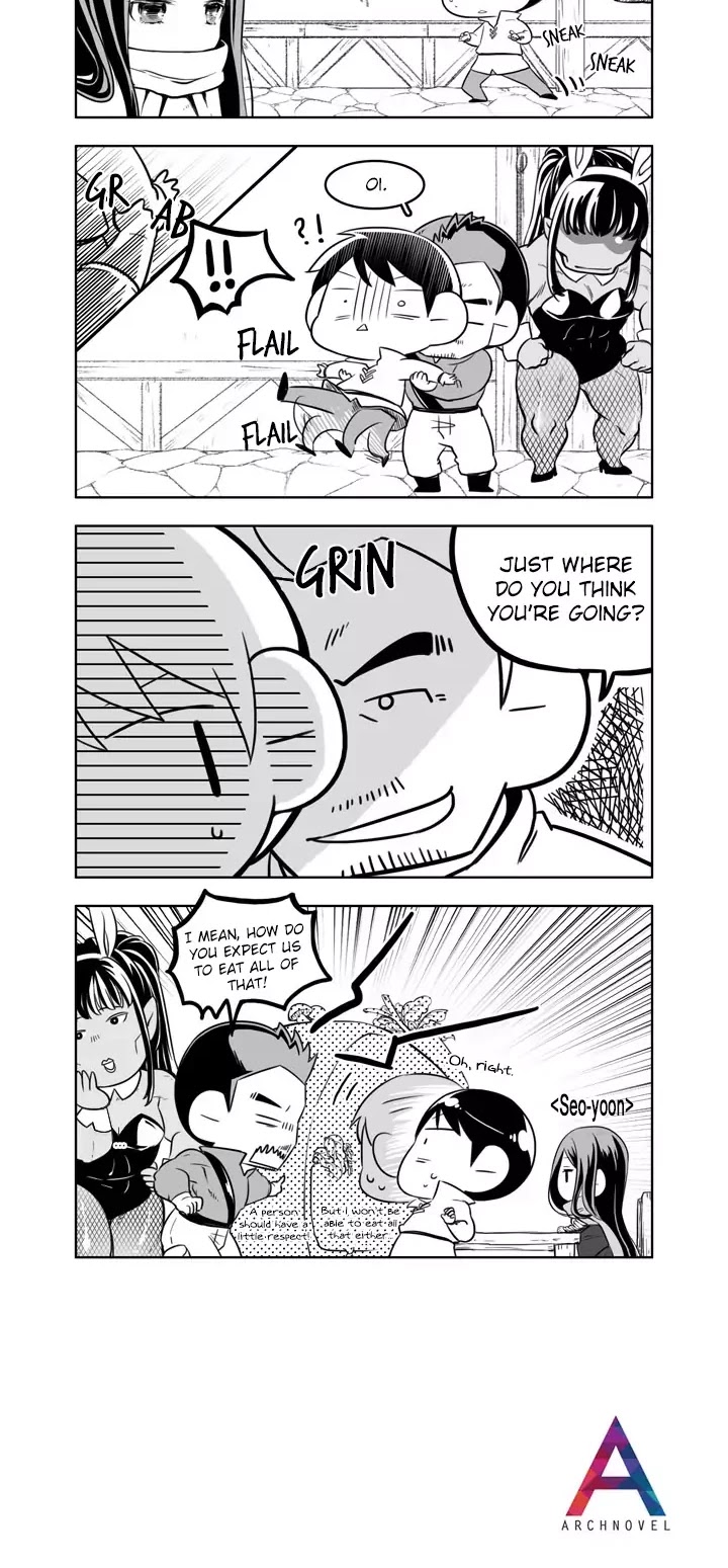 Moonlight Sculptor 4-koma Chapter 90 page 2 - Chapter 90: Flee