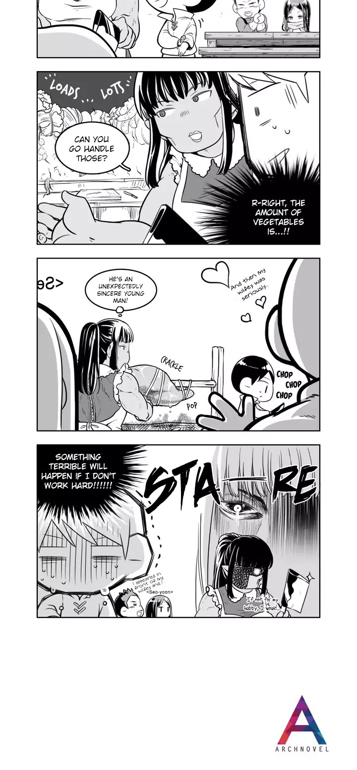 Moonlight Sculptor 4-koma Chapter 92 page 2 - Chapter 92: Helping With The Cooking