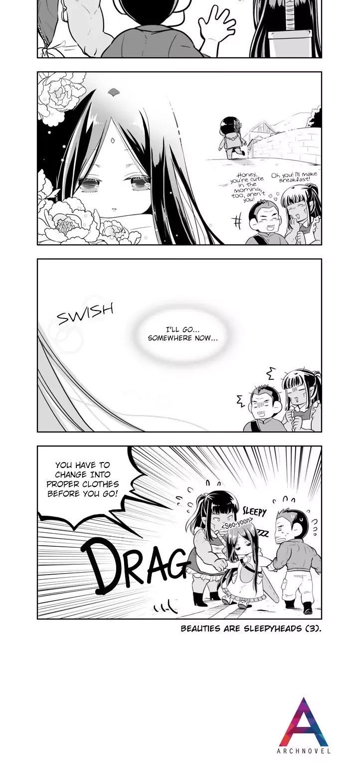 Moonlight Sculptor 4-koma Chapter 96 page 2 - Chapter 96: Seo-yoon Leaves Too